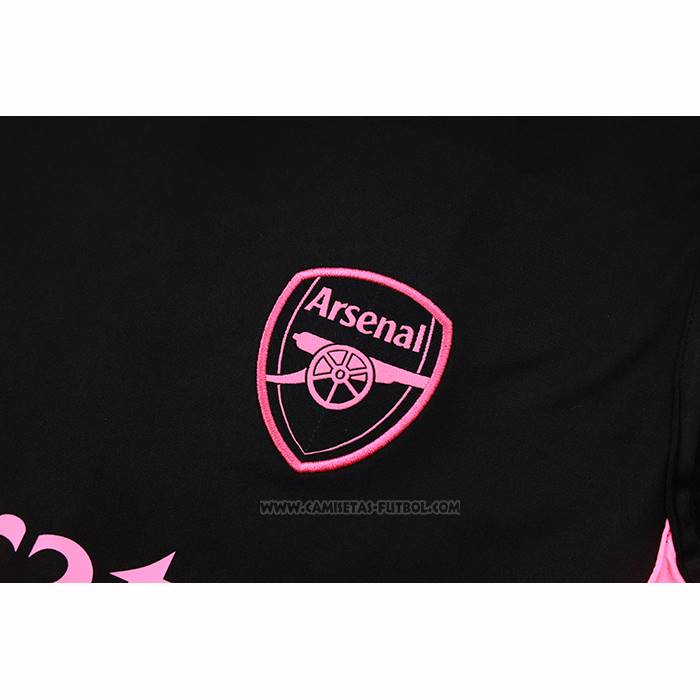 Camiseta de Entrenamiento Inter Miami Sin Mangas 2025-2026 Negro Rosa
